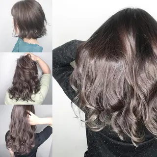 ロング カラー パーマ ヘアアレンジ メンズ キッズ ネイル マツエク・マツパ 新宿駅近♡友達とOK 🦋W -ワット -のヘアスタイル