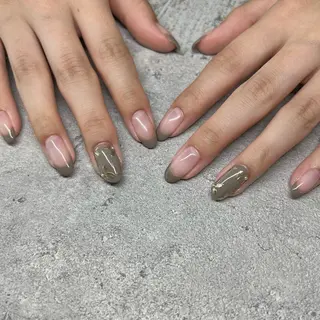 ロング ネイル REVIA_nail maiのネイルデザイン