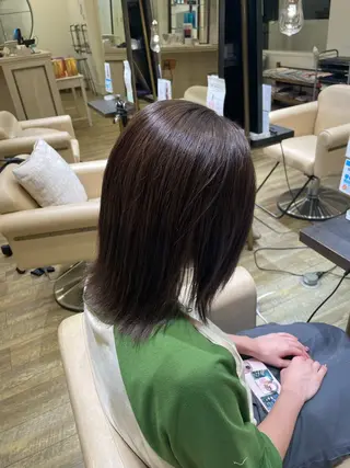 ミディアム カラー 和泉市/ mahae/原田のヘアスタイル