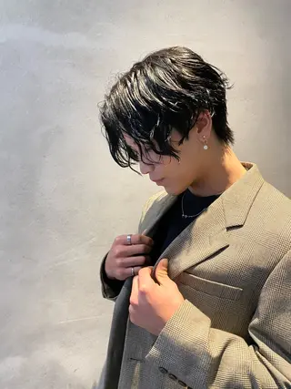 パーマ メンズ ✨髪質改善特化✨副 店長椎葉信乃介のヘアスタイル
