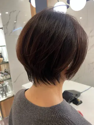 ショート 村中 逸紀のヘアスタイル