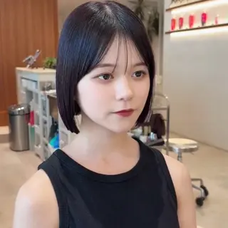 ショート カラー 田中航平/渋谷ボブ/ レイヤーボブのヘアスタイル