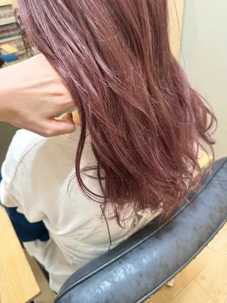 ロング カラー メンズカットモデル /金川なづなのヘアスタイル