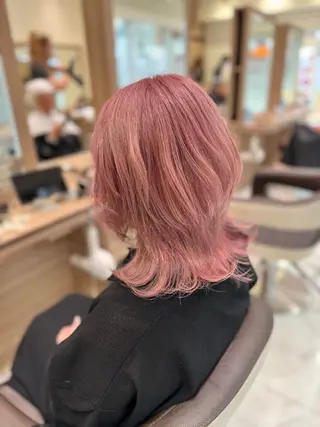 ミディアム カラー 店長/髪質改善 小早川周大のヘアスタイル