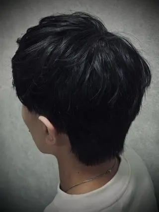 ショート カラー パーマ メンズ JADE with AKROS所属・JADEwith AKROS✨サヤカのヘアスタイル