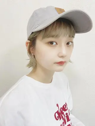 ショート カラー shiori ❤︎ /透明感カラーのヘアスタイル