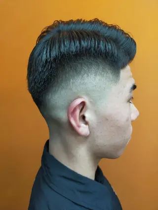 ショート メンズ おしゃれさろんオオキ所属・男を磨く Barber オオキのヘアスタイル