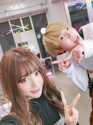 ロング カラー 🪞上品で可愛い韓国 ヘア🪞Rikutoのヘアスタイル