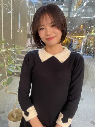 ミディアム ボブ/レイヤー/ 御田村裕人のヘアスタイル