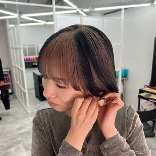 ショート 岸下 理緒のヘアスタイル