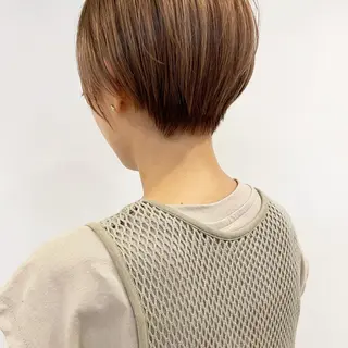 ショート 大迫 江梨のヘアスタイル