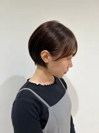 ショート 艶髪/髪質改善 【熊野隼人】のヘアスタイル