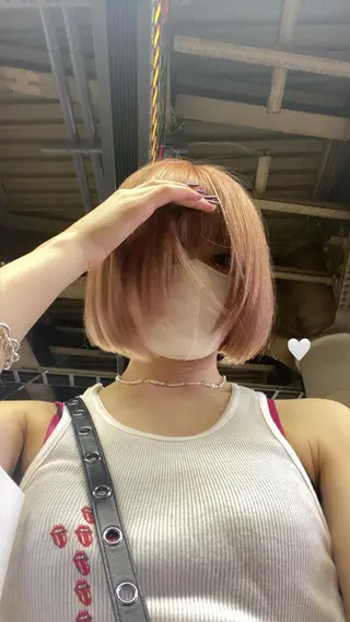ミディアム レイヤーカット カノン🩷のヘアスタイル