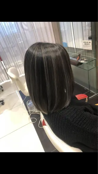 ミディアム カラー SALOWIN京都河原町Suite店所属・✨石乃宮 龍✨京都河原町✨のヘアスタイル