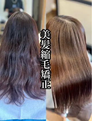 ロング Salowin銀座suite店所属・美髪縮毛矯正/髪質 改善カラー/寺倉海人のヘアスタイル