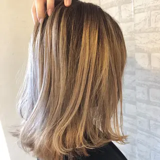 ショート カラー JILBLAN京都 ショート/ハイライトのヘアスタイル