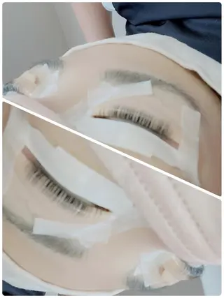 ミディアム カラー ヘアアレンジ メンズ キッズ ネイル マツエク・マツパ アイブロウ salonde CHANELのマツエク・マツパデザイン