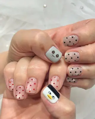 ネイル 原宿ネイル 推し活/ガーリー/のネイルデザイン