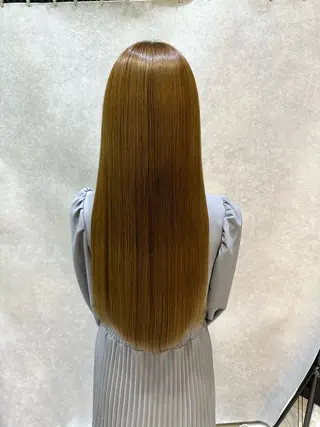 ロング 🔸縮毛矯正/髪質 改善カラー石崎🔸のヘアスタイル