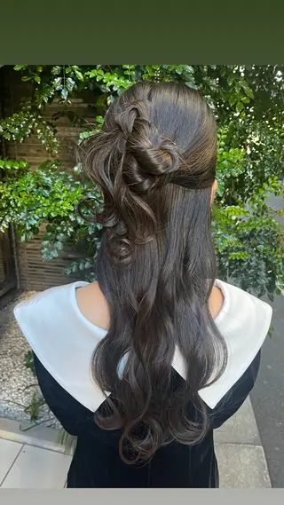 ロング ヘアアレンジ ⭐️ アユミ⭐️のヘアスタイル