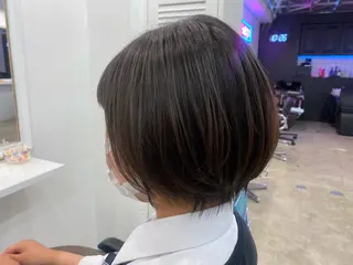 ショート Plaatje(プラーチェ)古淵店所属・【ウルフ/レイヤー/ 白髪ぼかし】タツヤのヘアスタイル