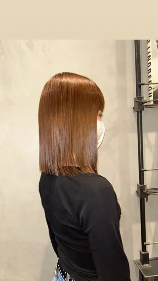ミディアム カラー タナカ カナ🫧のヘアスタイル