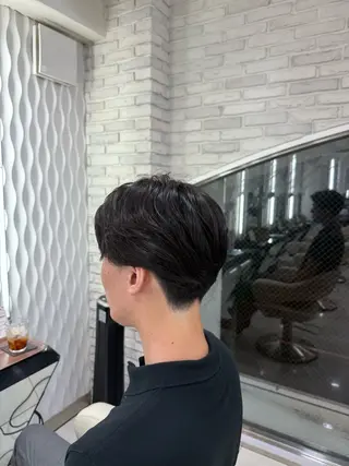 ショート パーマ メンズ 🔥men's特化 🔥三上 拓真のヘアスタイル