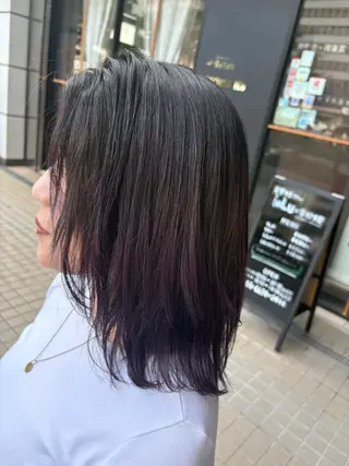 ミディアム MODEK's阿倍野 HONOKAのヘアスタイル