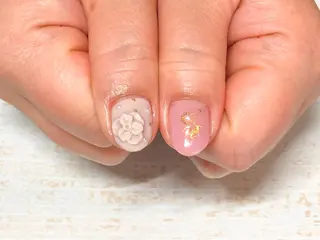 ネイル 𖡼 yumenoのネイルデザイン