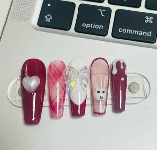 ネイル Lee Nails チップ長さだし専門店のネイルデザイン