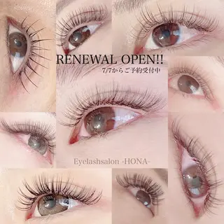 マツエク・マツパ ꕥ HONAのマツエク・マツパデザイン