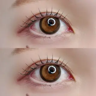 マツエク・マツパ re; みおのヘアスタイル