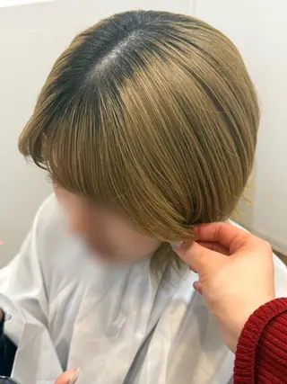 ショート Grandoll Luxe所属・大神 鈴夏のヘアスタイル