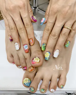 ネイル Nailsalon Ｒ《喜多見3分》のネイルデザイン