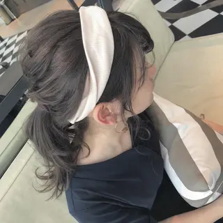 セミロング カラー特化サロン茶屋 町Furukuboのヘアスタイル