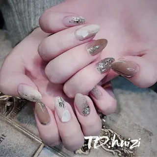 ミディアム めぐみのネイルサロン 惠のネイルデザイン