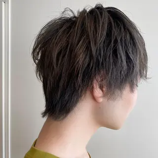 メンズ salowin渋谷kitaya park前所属・RIKA韓国ヘア/く びれヘア/上品カラーのヘアスタイル