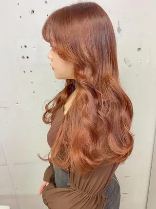 ロング カラー 💗💗韓国レイヤー yu-ki💗💗のヘアスタイル