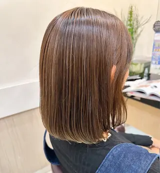 カラー ブリーチカラー/鶴川 /ハイトーン/あいのヘアスタイル