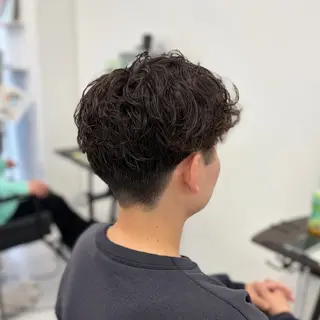 メンズ MANA艶髪カラー /髪質改善/ボブのヘアスタイル