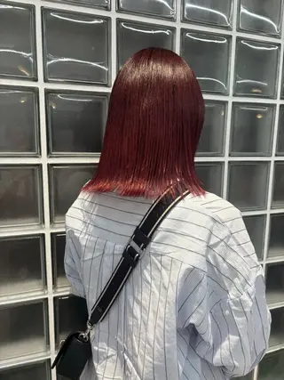 カラー げんば ななのヘアスタイル