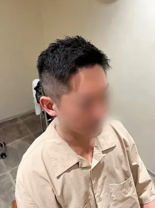 メンズ 西川 舞彩のヘアスタイル