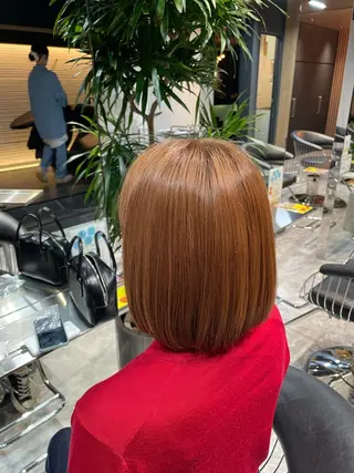 ミディアム カラー Respia所属・白石 紗弥加 銀座/透明感/艶髪のヘアスタイル