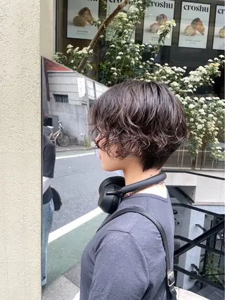 ショート 表参道/中明度カラー /レイヤー/Youのヘアスタイル