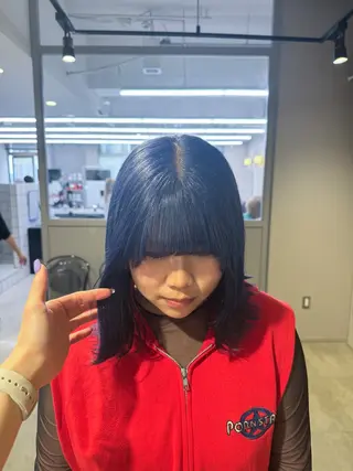 ショート カラー ヘアアレンジ Over hair_ misakiのヘアスタイル