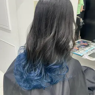 ロング 韓国レイヤー/ヘア カラー🎀ayamiのヘアスタイル