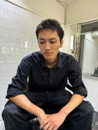 ショート Mericanbarbershop fuk所属・山田 勝士のヘアスタイル