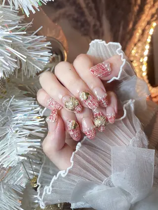 ネイル 23時まで❤︎韓国、 ワンホンネイルのネイルデザイン