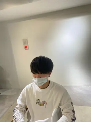 ショート 縮毛矯正とレイヤー カット/杉村凜汰郎のヘアスタイル