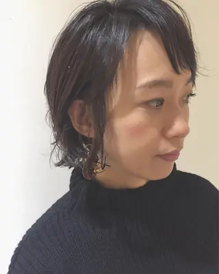 ショート ZOA classic hair所属・東 みのりのヘアスタイル